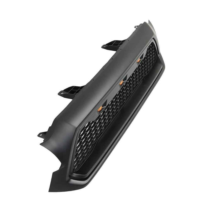 DURAFORCE Front Bumper Grill W/LED lights For Toyota Tacoma 2012-2015 Matte Black Grille