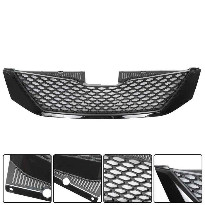 DURAFORCE For 2011-2017 Toyota Sienna Front Upper Grille Grill Assembly Painted Mesh Trim
