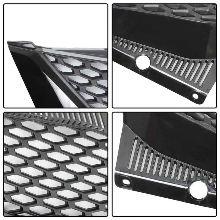 DURAFORCE For 2011-2017 Toyota Sienna Front Upper Grille Grill Assembly Painted Mesh Trim