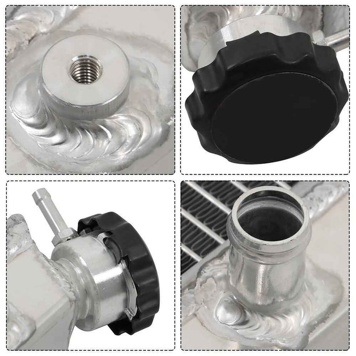 DURAFORCE For Yamaha Radiator Rhino 700 FI Sport 1 Row With Cap ATV 5B4-E2461-00-00