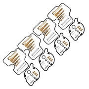 DURAFORCE Fit For Honda 1995-1998 CBR600F3 CBR600 4× Carburetor Rebuild Kits