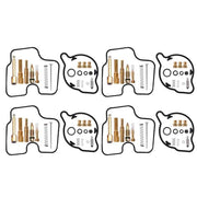 DURAFORCE Fit For Honda 1995-1998 CBR600F3 CBR600 4× Carburetor Rebuild Kits