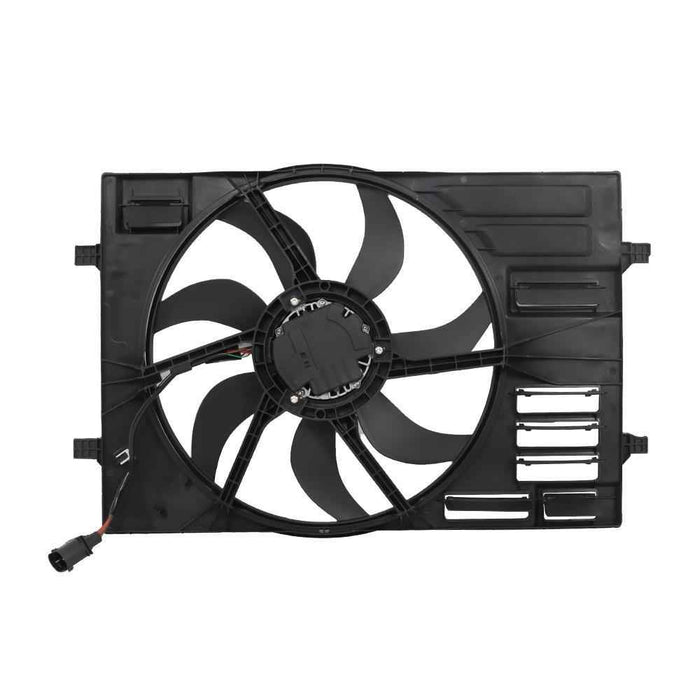 DURAFORCE Radiator Cooling Fan Assembly For VW Golf GTI Audi A3 2015-2021 5Q0121203CL