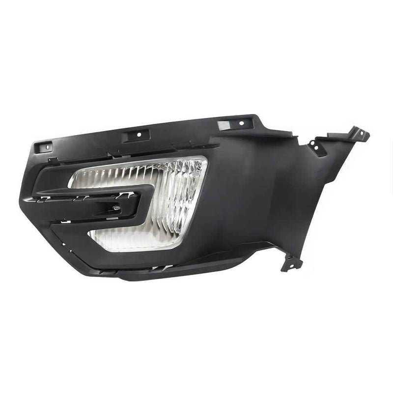 DURAFORCE Driving Fog Lights Lamps W/Bezel For 2016-2017 Ford Explorer Halogen Left Side