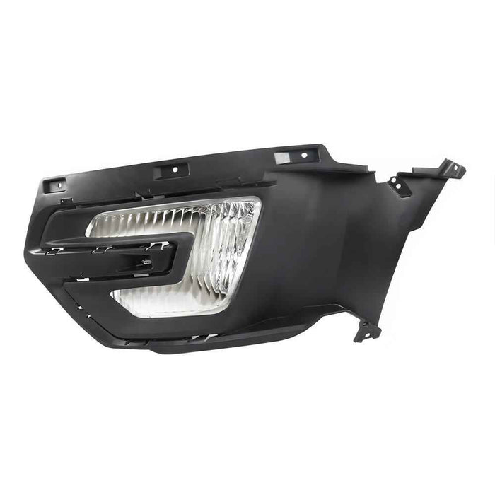 DURAFORCE Driving Fog Lights Lamps W/Bezel For 2016-2017 Ford Explorer Halogen Left Side