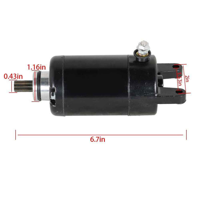 DURAFORCE Starter For Kawasaki Eliminator 250 88-94/ 250HS 1991-1994/ Ninja 250R 1988-2012