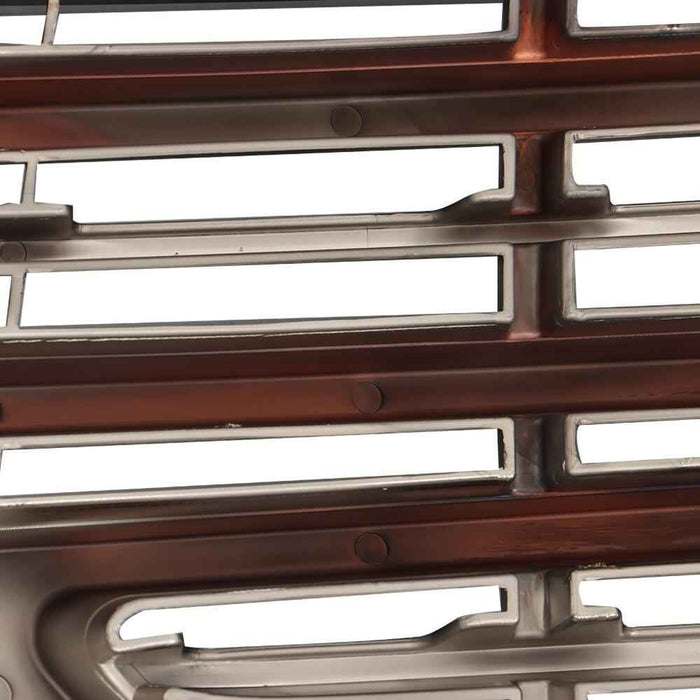 DURAFORCE Black For 2015-2019 Ford Transit Van 150 250 350 Chrome Grill Front Upper Grille