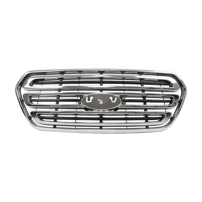 DURAFORCE Black For 2015-2019 Ford Transit Van 150 250 350 Chrome Grill Front Upper Grille