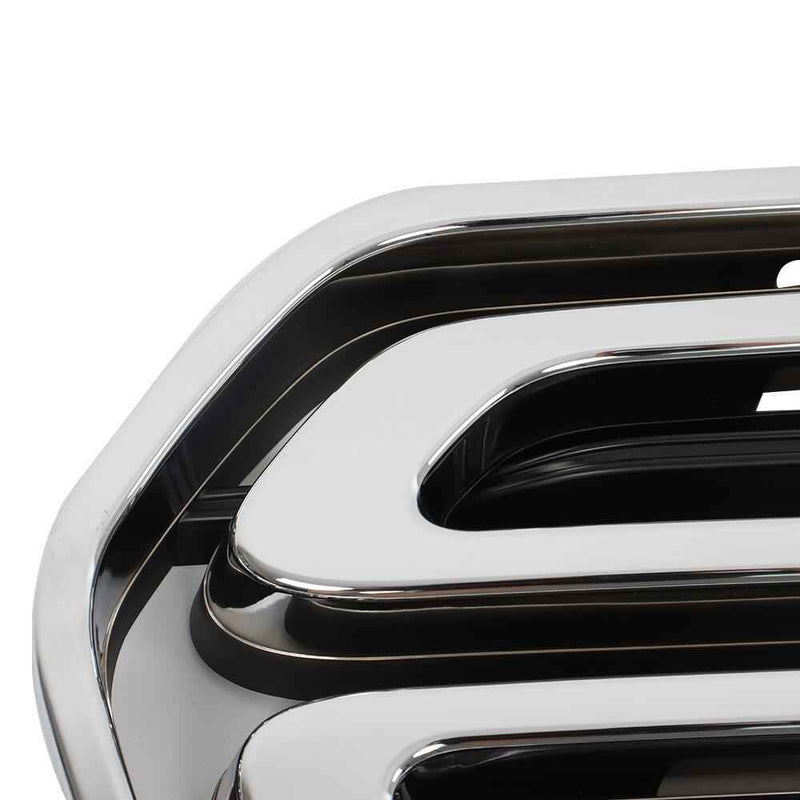 DURAFORCE Black For 2015-2019 Ford Transit Van 150 250 350 Chrome Grill Front Upper Grille