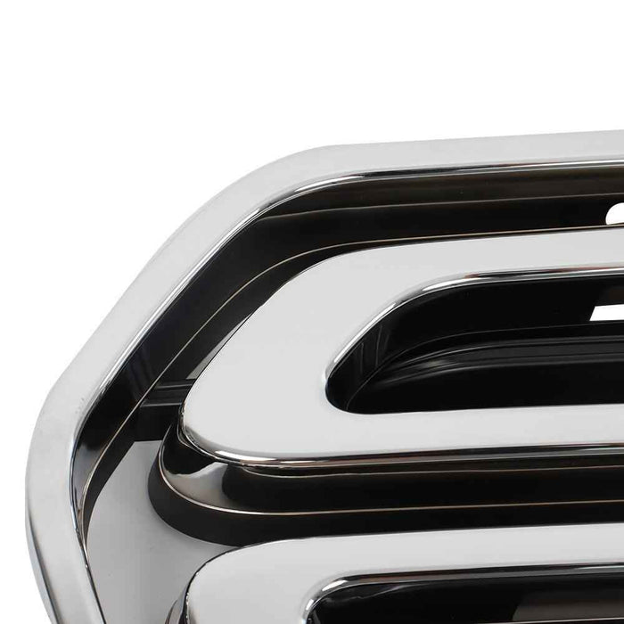 DURAFORCE Black For 2015-2019 Ford Transit Van 150 250 350 Chrome Grill Front Upper Grille