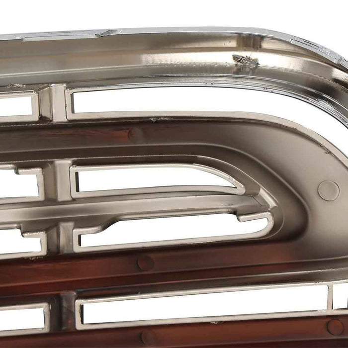 DURAFORCE Black For 2015-2019 Ford Transit Van 150 250 350 Chrome Grill Front Upper Grille