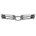 DURAFORCE Front Bumper Upper Grille Replacement For Toyota Sienna 2018-2020 Chrome Trim