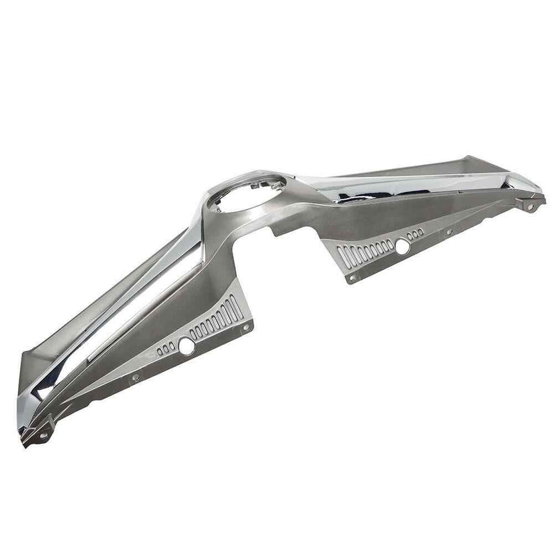 DURAFORCE Front Bumper Upper Grille Replacement For Toyota Sienna 2018-2020 Chrome Trim