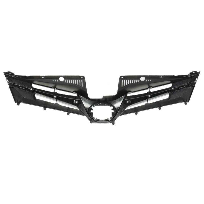 DURAFORCE Front Bumper Upper Grille Replacement For Toyota Sienna 2018-2020 Chrome Trim