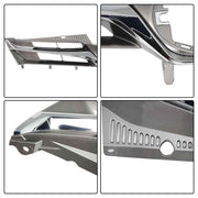 DURAFORCE Front Bumper Upper Grille Replacement For Toyota Sienna 2018-2020 Chrome Trim