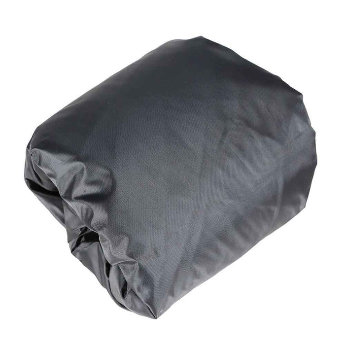 DURAFORCE WaterProof Heavy Duty Black Boat Cover 12FT 56inch For Jon Boat Trailerable