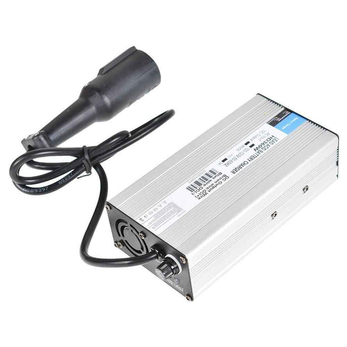 DURAFORCE 48V/6A Snap Head 3Pin Golf Cart Plug Battery Charger Club Car For E-zgo Scooters