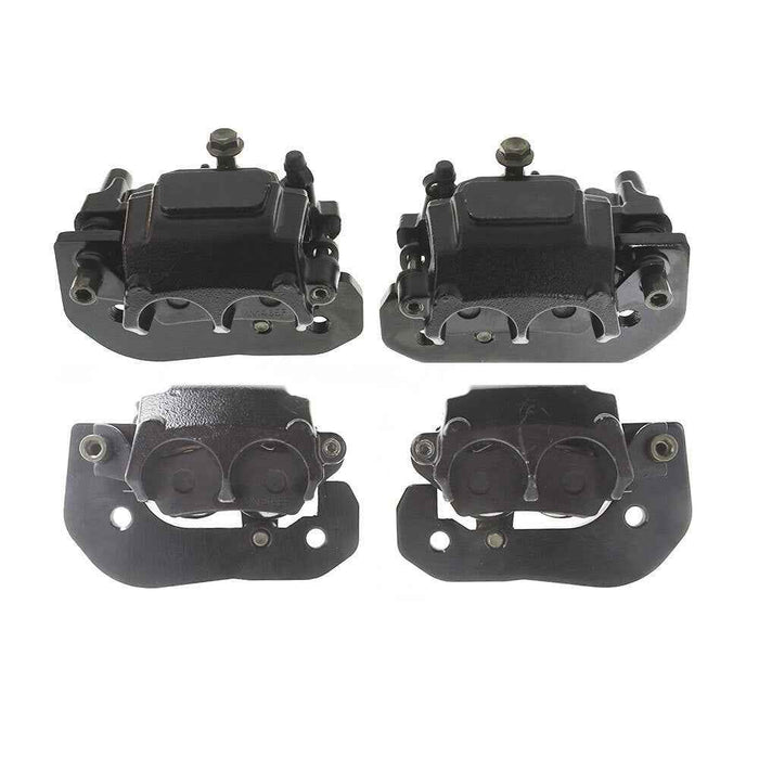 DURAFORCE Front + Rear Brake Calipers W/Pads Fit for Can-Am Renegade 4x4 2012-2019
