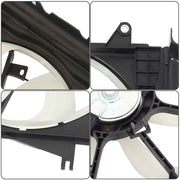 DURAFORCE For Mitsubishi Mirage 2014-2020 21 2022 Radiator Cooling Fan Assembly Single Fan