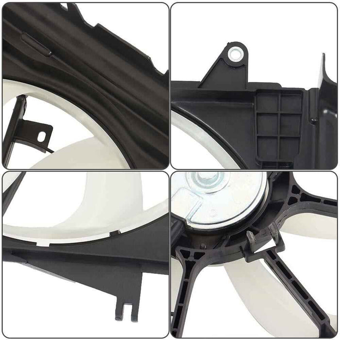 DURAFORCE For Mitsubishi Mirage 2014-2020 21 2022 Radiator Cooling Fan Assembly Single Fan