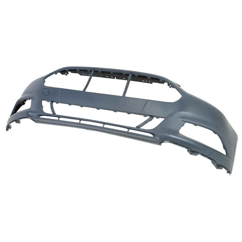 DURAFORCE Primed Front Bumper Cover W/O Radar Holes Plastic For 2013-2016 Ford Fusion S SE