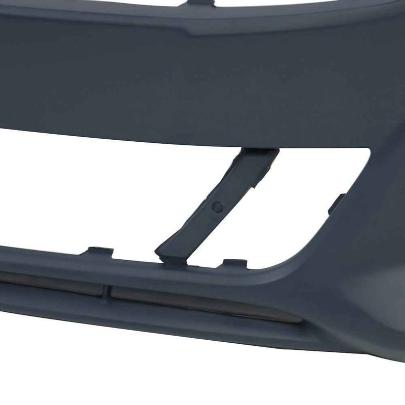 DURAFORCE Primed Front Bumper Cover W/O Radar Holes Plastic For 2013-2016 Ford Fusion S SE