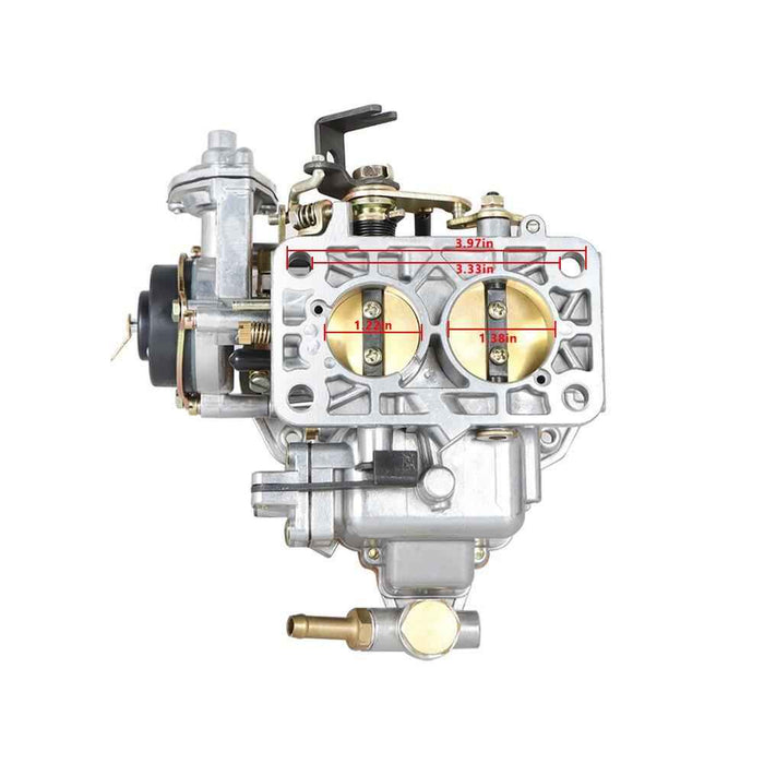 DURAFORCE Fit For 1975-1990 Toyota Pickup 32/36 DFEV PROGRESSIVE CARBURETOR E/CHOKE