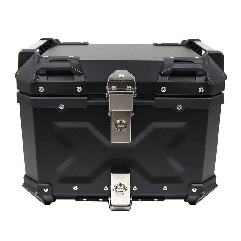 DURAFORCE Waterproof Motorcycle 45L Luggage Tail Box Scooter Trunk Storage Top Case New