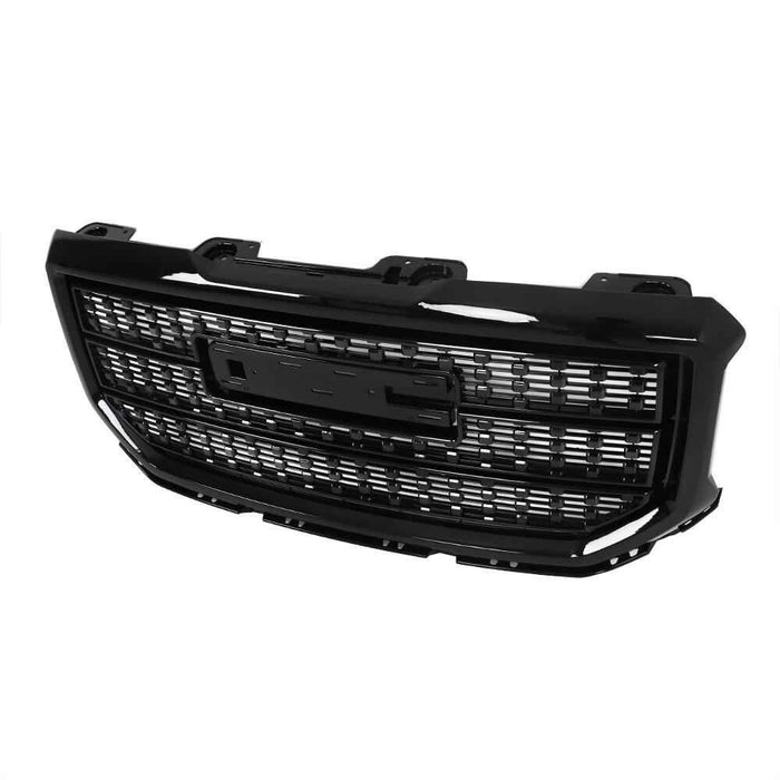 DURAFORCE Front Bumper Grille Fit For GMC Sierra 1500 Denali Style 16-18 Black Mesh Grill