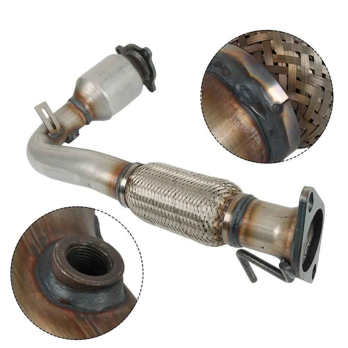 DURAFORCE For 2010-2014 GMC Terrain SL/SLT/SLE 4-Door 2.4L Front Rear Catalytic Converter