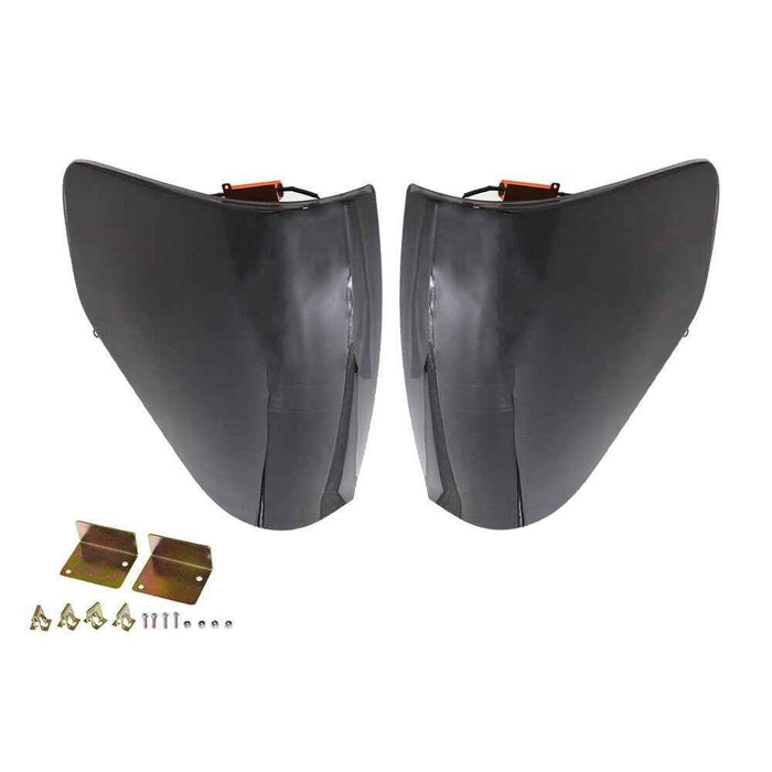 DURAFORCE Tail Lights For 2009-2014 Ford F150 Rear Brake Parking Lamp Smoked Housing