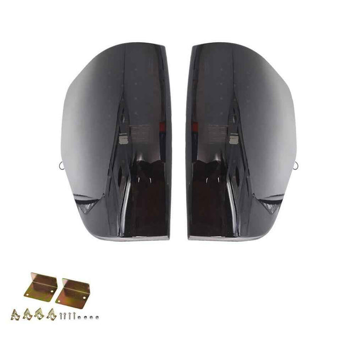 DURAFORCE Tail Lights For 2009-2014 Ford F150 Rear Brake Parking Lamp Smoked Housing