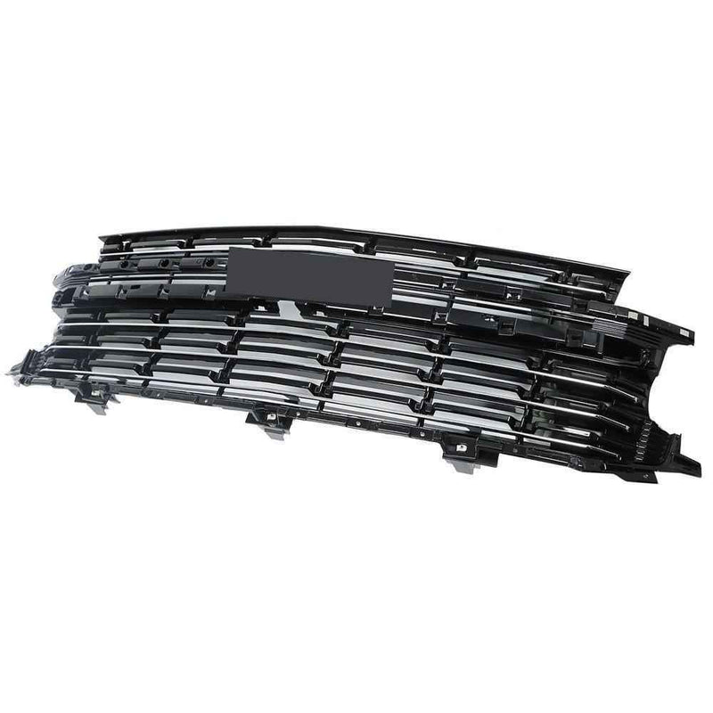 DURAFORCE 85136868 Front Bumper Upper Grille Grill Chrome Trim For 2021-22 Tahoe/Suburban