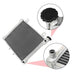 DURAFORCE 709200145 ATV Aluminum Radiator Fit For Bombardier DS650 2001-2004 2005 2006