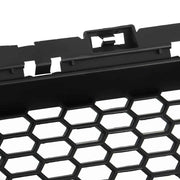 DURAFORCE Black ABS Plastic Grill For 2017 2018 Hyundai Elantra Front Bumper Hood Grille