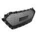 DURAFORCE Black ABS Plastic Grill For 2017 2018 Hyundai Elantra Front Bumper Hood Grille