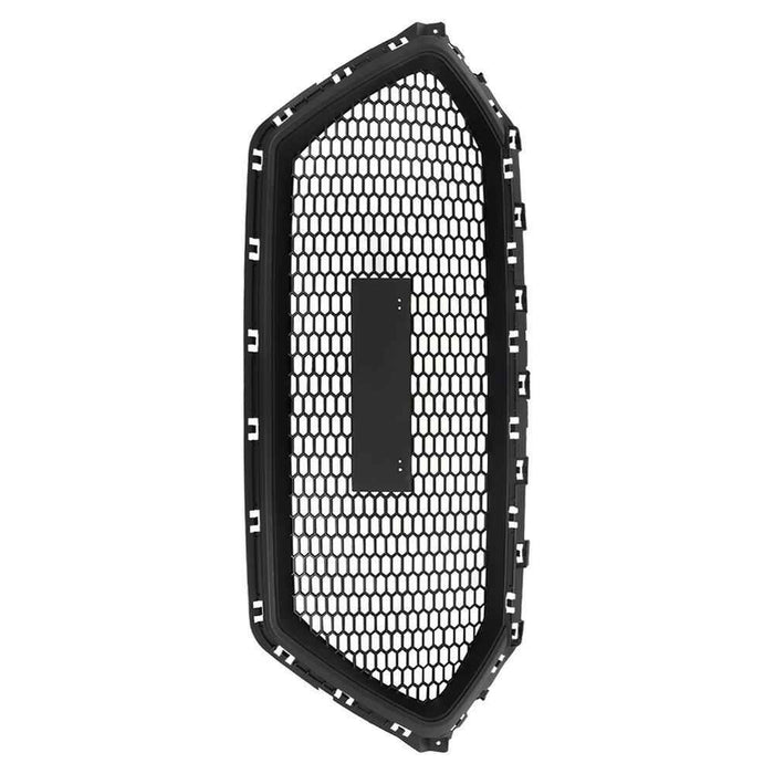 DURAFORCE Black ABS Plastic Grill For 2017 2018 Hyundai Elantra Front Bumper Hood Grille