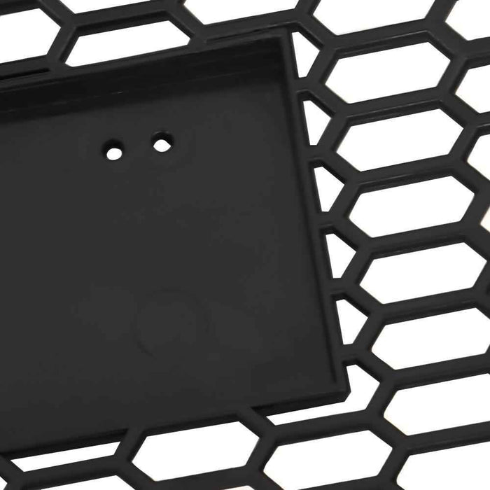 DURAFORCE Black ABS Plastic Grill For 2017 2018 Hyundai Elantra Front Bumper Hood Grille