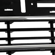DURAFORCE For 2018-2020 2021 GMC Terrain SLT Front Bumper Grille Black W/Chrome Bar+Frame