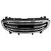 DURAFORCE For 2018-2020 2021 GMC Terrain SLT Front Bumper Grille Black W/Chrome Bar+Frame