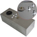 DURAFORCE Aluminum 15 Gallon/60L Racing/Drift Fuel Cell Gas Tank+ Cap+ Level Sender Silver