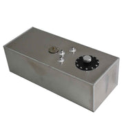 DURAFORCE Aluminum 15 Gallon/60L Racing/Drift Fuel Cell Gas Tank+ Cap+ Level Sender Silver