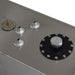 DURAFORCE Aluminum 15 Gallon/60L Racing/Drift Fuel Cell Gas Tank+ Cap+ Level Sender Silver