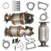 DURAFORCE 3Pcs Catalytic Converter For Honda Odyssey/Ridgeline/Pilot/Accord 3.5L 2003-2008