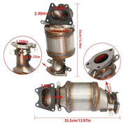 DURAFORCE 3Pcs Catalytic Converter For Honda Odyssey/Ridgeline/Pilot/Accord 3.5L 2003-2008