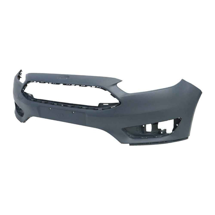 DURAFORCE Front Bumper Cover Primed FO1000705 Gray For 2015 2016 2017 2018 Ford Focus