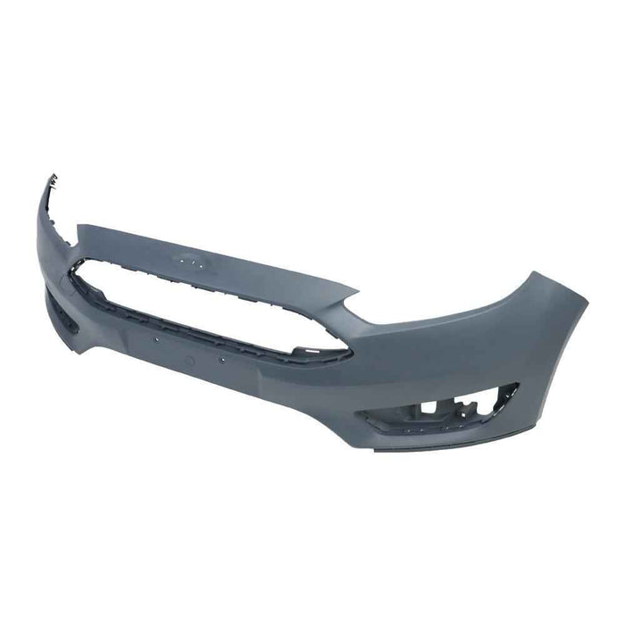 DURAFORCE Front Bumper Cover Primed FO1000705 Gray For 2015 2016 2017 2018 Ford Focus