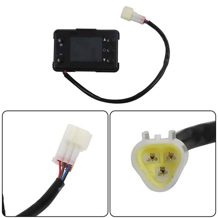 DURAFORCE 12V 5KW Air Diesel Heater LCD Thermostat 10L Tank Fit For Trucks Boat Trailer