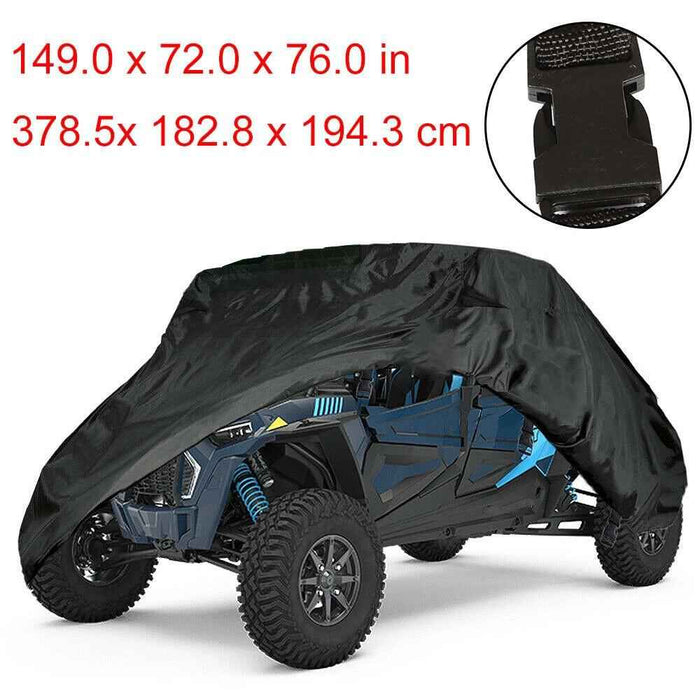 DURAFORCE SxS Utility Vehicle Cover Waterproof For Polaris RZR XP 4 Turbo S New
