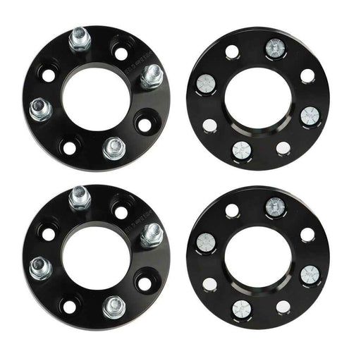 DURAFORCE 4× 1 inch 4x4 Black ATV Wheel Spacers Fit for EZ GO EZGO Club Car Golf Cart